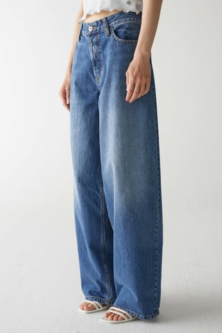 Jean wide legs - Bleu