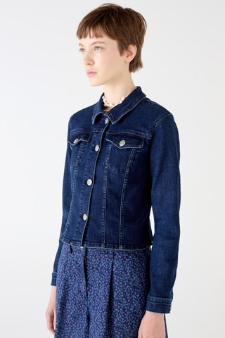Veste en coton biologique - Bleu