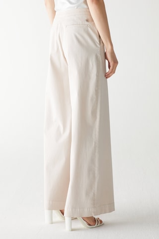 Pantalon flare - Blanc