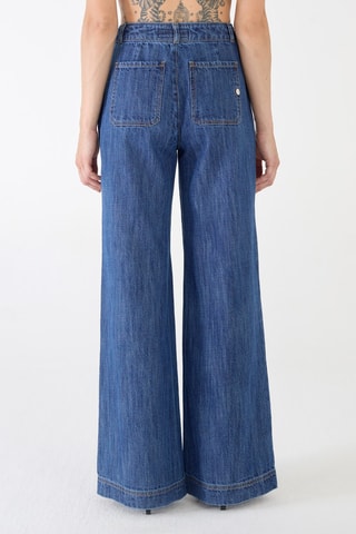 Jean wide legs - Bleu