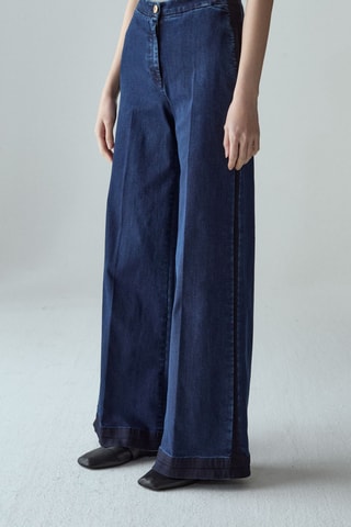 Jean flare - Bleu