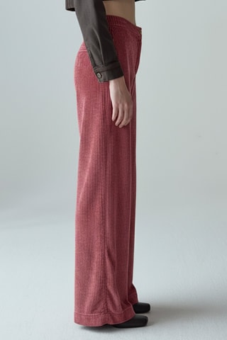 Pantalon flare - Violet