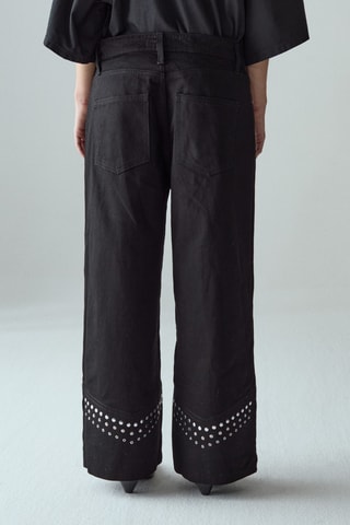 Jean wide legs - Bleu