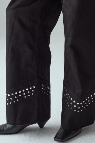Jean wide legs - Bleu