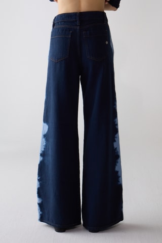 Jean wide legs - Bleu