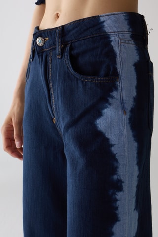Jean wide legs - Bleu