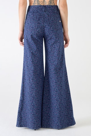 Jean wide legs - Bleu