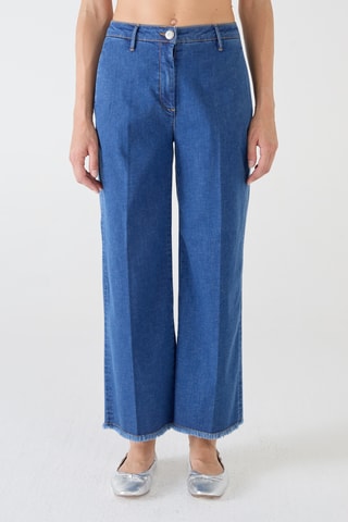 Jean wide legs - Bleu