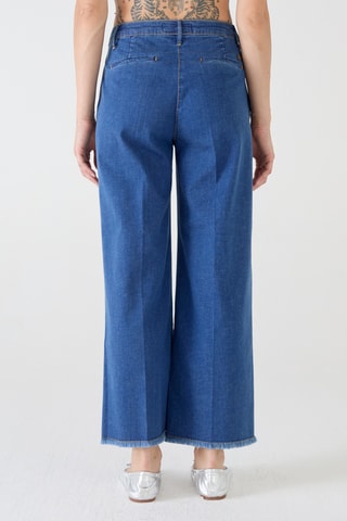Jean wide legs - Bleu