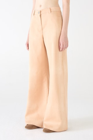 Pantalon flare - Vert clair