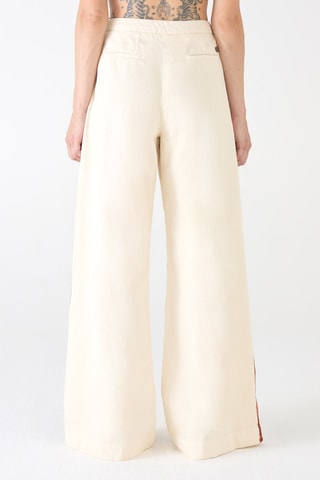 Pantalon flare - Beige