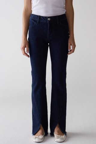Jean en coton biologique - Bleu