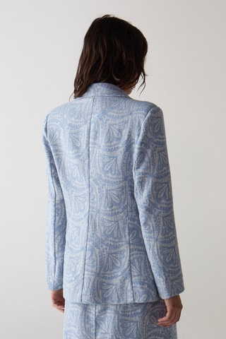 Blazer - Bleu et blanc