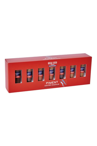 Coffret Scoville 7 Piments Du Monde - 7 bouteilles