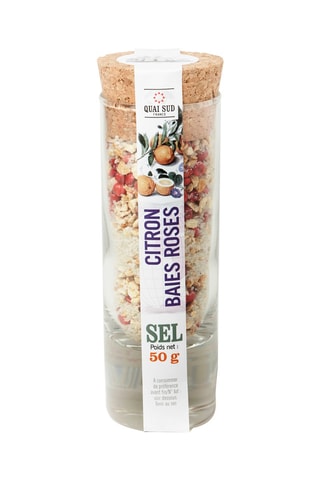 Sel Citron Baies Roses - 50 g