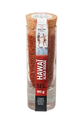Sel Hawaï Alaea rouge - 60 g