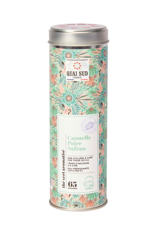 Thé vert Cannelle poire safran - 65 g