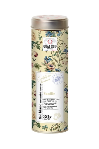 Thé blanc aromatisé saveur vanille - 30 g