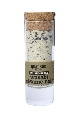 Sel wasabi sésame noir - 55 g