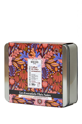 Infusettes thés noirs aromatisés les essentiels - 5 x 45 g