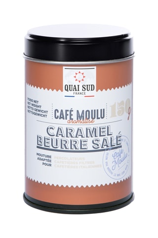 Café moulu aromatisé caramel beurre salé - 150 g