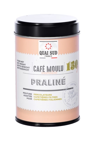 Café moulu aromatisé praliné - 150 g