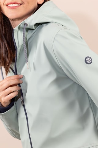 Impermeable con capucha - Verde claro