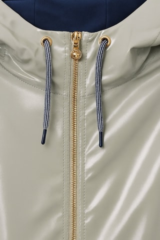 Impermeable con capucha - Gris