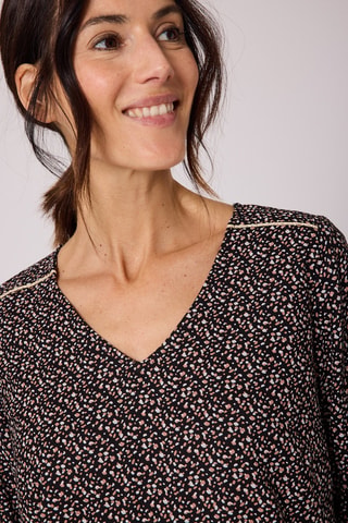 Vestido recto - Negro