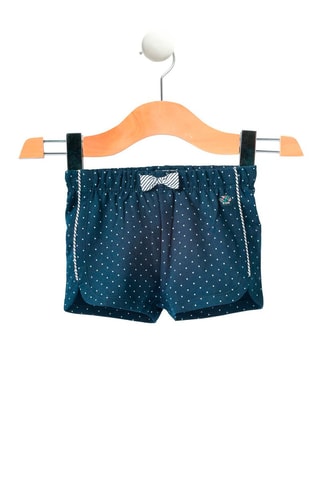 Short de lunares Caobana Bébé - Azul