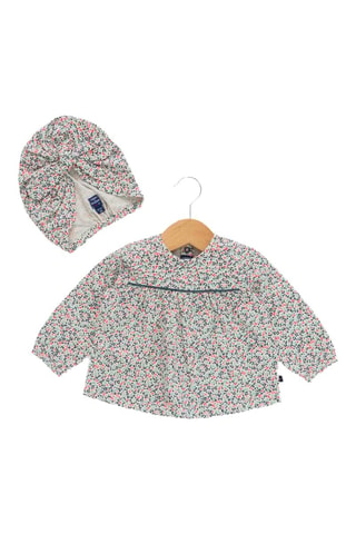 Conjunto de 3 piezas - Blanco y azul