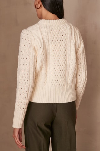 Maglia in lana - Ecrù