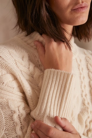 Maglia in lana - Ecrù