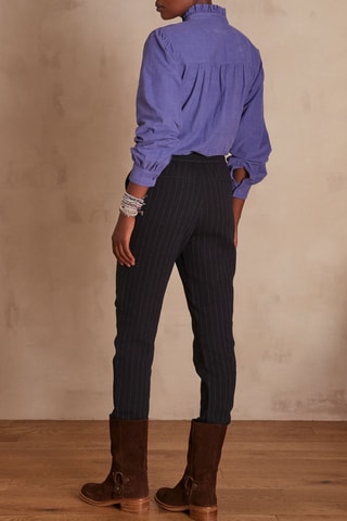Pantaloni cigarette - Navy