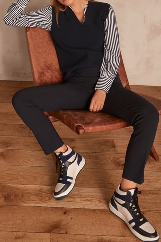 Pantaloni cigarette - Navy