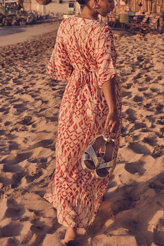 Robe midi - Ecru