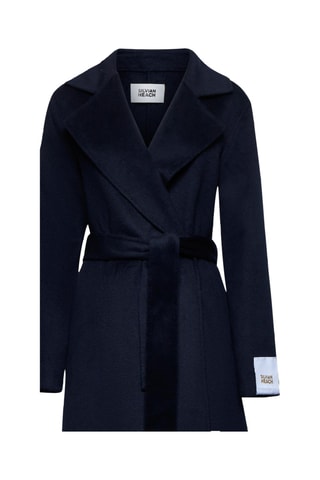 Manteau en laine Goitia - Bleu