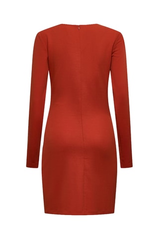 Robe fourreau Beller - Marron