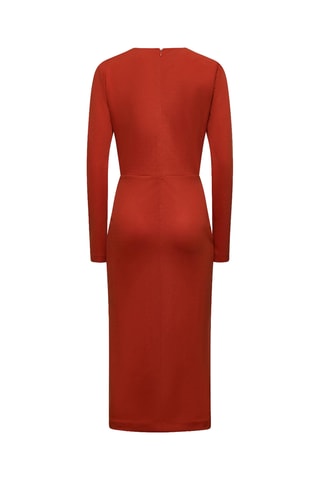 Robe fourreau Baghed - Marron