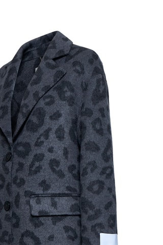 Manteau en laine Juan - Noir