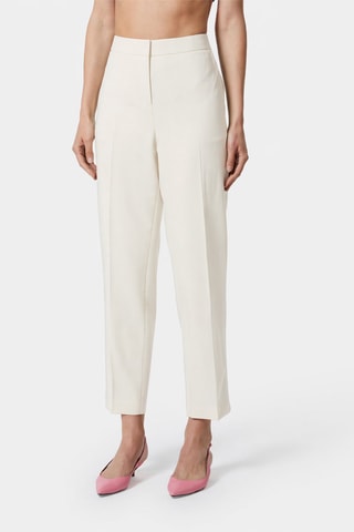 Pantalon taille haute Coara - Blanc