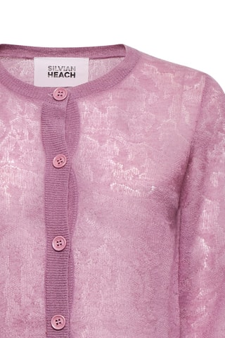 Gilet en laine et alpaga Woodbury - Rose