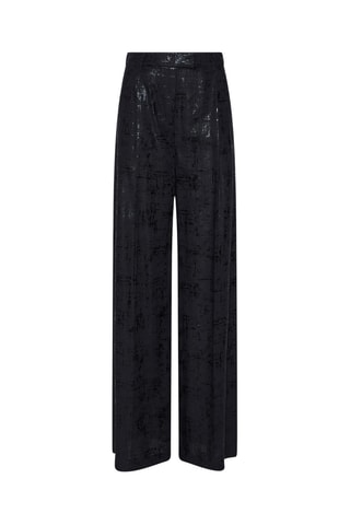 Pantalon en lin Rakop - Noir