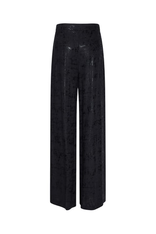 Pantalon en lin Rakop - Noir