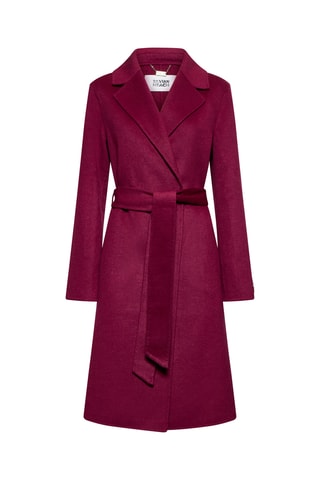 Manteau en laine Raul - Rouge