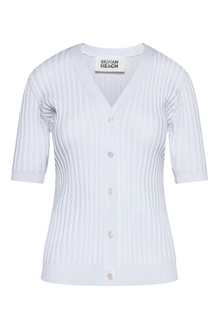 Gilet en laine Ampu - Blanc