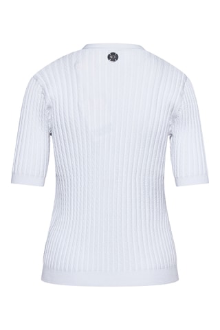 Gilet en laine Ampu - Blanc