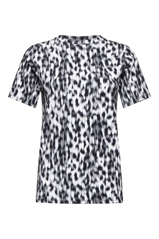 T-shirt Ombiro - Blanc et noir