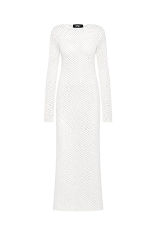 Robe longue Boniko - Blanc