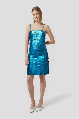 Robe droite Vorkim - Bleu